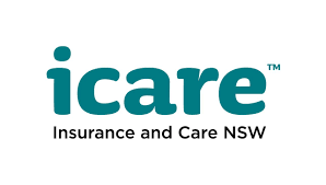 Icare insurance and care NSW logo. We provide professional services in occupational hygiene and mould testing.