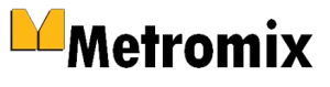 The logo for Metromix, an occupational hygiene and WHS Consultants company, represents their expertise in mould testing.