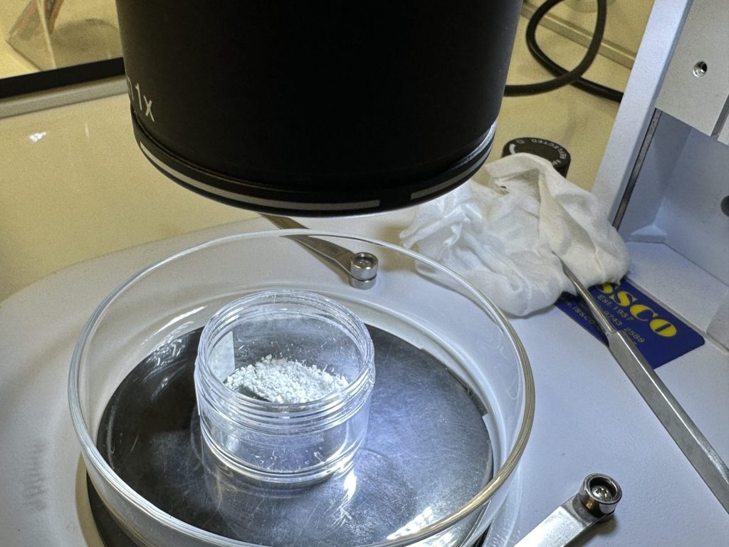 Asbestos Testing Sample analysis