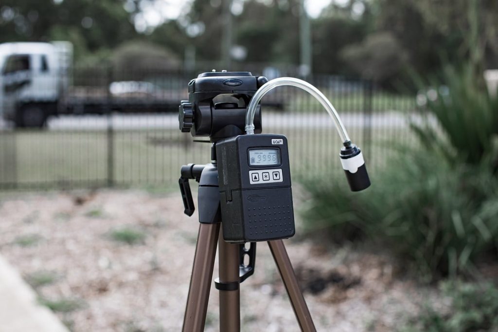 Asbestos air monitoring